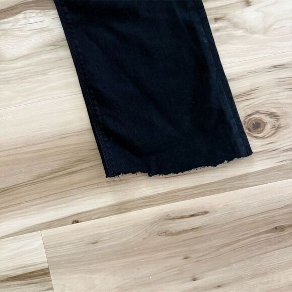 Hudson Women's Barbara Bootcut Jeans Size 28 Black High Rise Stretch - Picture 6 of 11